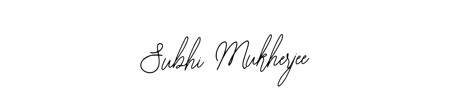 Design your own signature with our free online signature maker. With this signature software, you can create a handwritten (Bearetta-2O07w) signature for name Subhi Mukherjee. Subhi Mukherjee signature style 12 images and pictures png