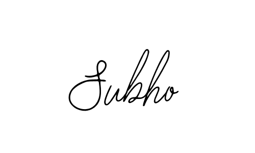 It looks lik you need a new signature style for name Subho. Design unique handwritten (Bearetta-2O07w) signature with our free signature maker in just a few clicks. Subho signature style 12 images and pictures png