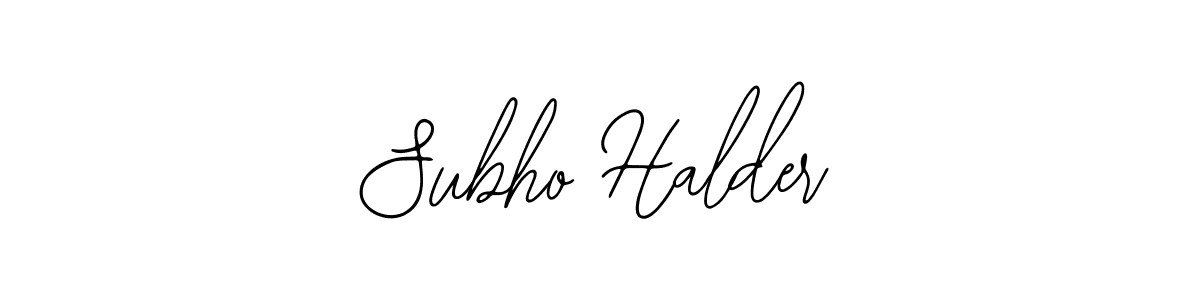 Similarly Bearetta-2O07w is the best handwritten signature design. Signature creator online .You can use it as an online autograph creator for name Subho Halder. Subho Halder signature style 12 images and pictures png