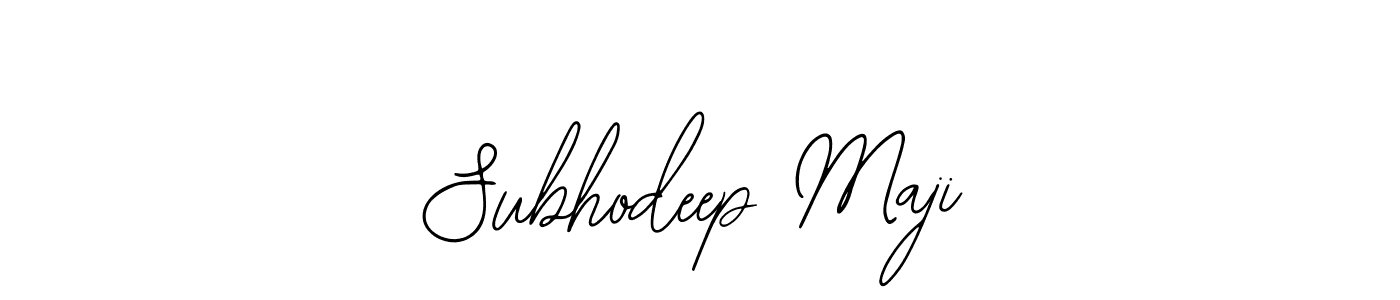 Create a beautiful signature design for name Subhodeep Maji. With this signature (Bearetta-2O07w) fonts, you can make a handwritten signature for free. Subhodeep Maji signature style 12 images and pictures png