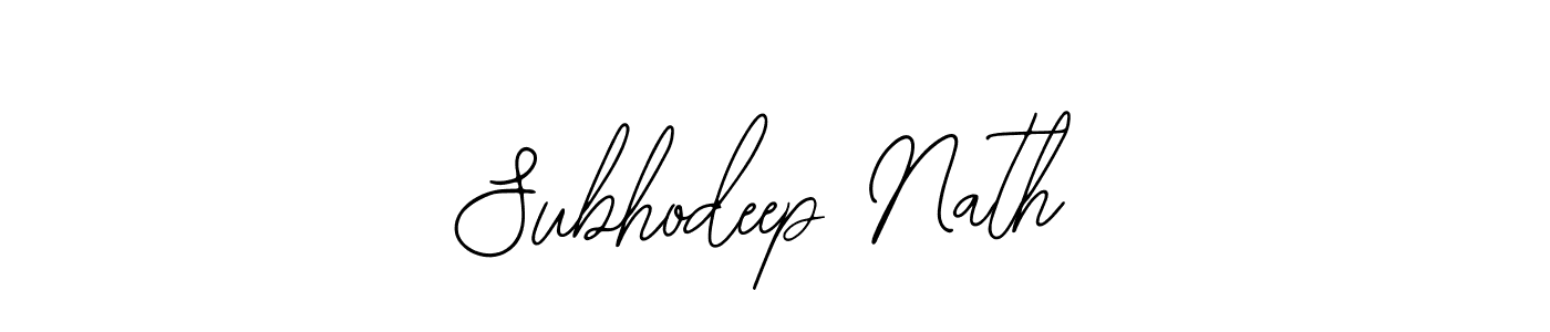 Subhodeep Nath stylish signature style. Best Handwritten Sign (Bearetta-2O07w) for my name. Handwritten Signature Collection Ideas for my name Subhodeep Nath. Subhodeep Nath signature style 12 images and pictures png