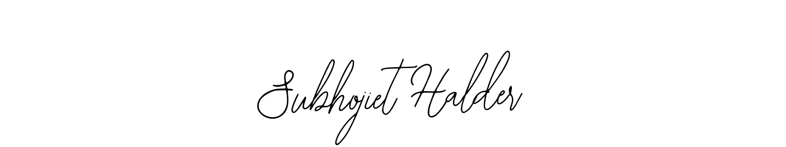 You can use this online signature creator to create a handwritten signature for the name Subhojiet Halder. This is the best online autograph maker. Subhojiet Halder signature style 12 images and pictures png