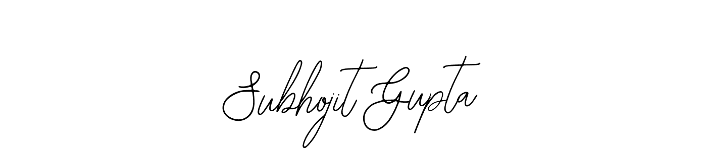 The best way (Bearetta-2O07w) to make a short signature is to pick only two or three words in your name. The name Subhojit Gupta include a total of six letters. For converting this name. Subhojit Gupta signature style 12 images and pictures png