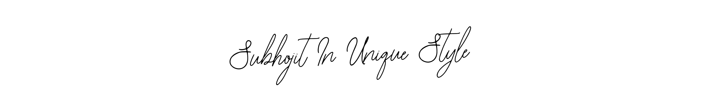Once you've used our free online signature maker to create your best signature Bearetta-2O07w style, it's time to enjoy all of the benefits that Subhojit In Unique Style name signing documents. Subhojit In Unique Style signature style 12 images and pictures png
