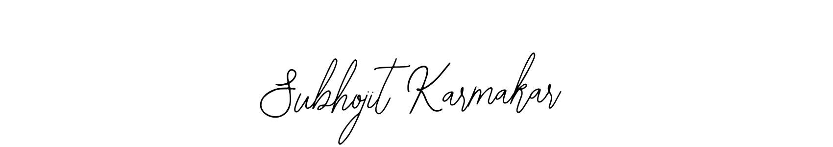 Similarly Bearetta-2O07w is the best handwritten signature design. Signature creator online .You can use it as an online autograph creator for name Subhojit Karmakar. Subhojit Karmakar signature style 12 images and pictures png