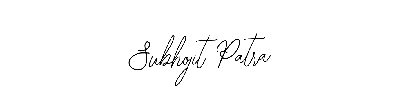 Also You can easily find your signature by using the search form. We will create Subhojit Patra name handwritten signature images for you free of cost using Bearetta-2O07w sign style. Subhojit Patra signature style 12 images and pictures png