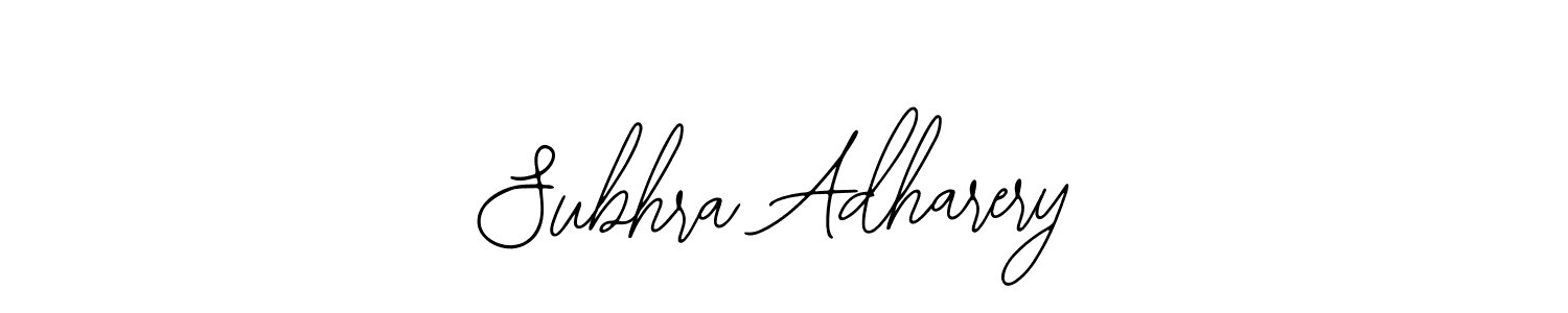 The best way (Bearetta-2O07w) to make a short signature is to pick only two or three words in your name. The name Subhra Adharery include a total of six letters. For converting this name. Subhra Adharery signature style 12 images and pictures png
