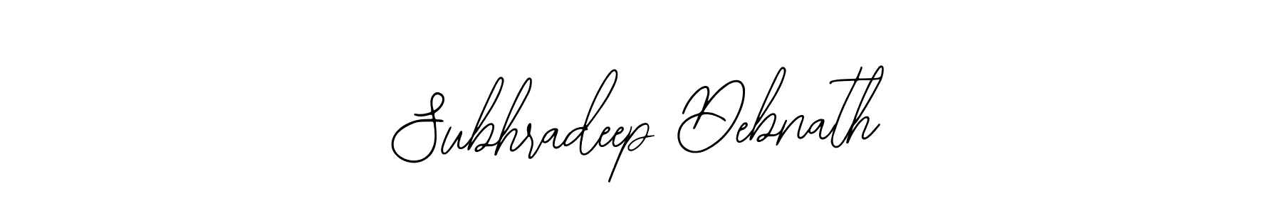 You should practise on your own different ways (Bearetta-2O07w) to write your name (Subhradeep Debnath) in signature. don't let someone else do it for you. Subhradeep Debnath signature style 12 images and pictures png