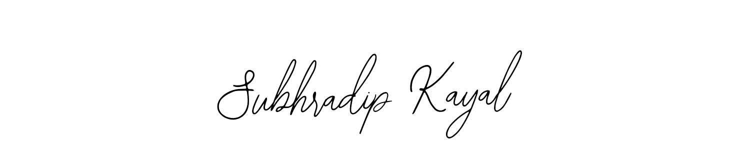 Here are the top 10 professional signature styles for the name Subhradip Kayal. These are the best autograph styles you can use for your name. Subhradip Kayal signature style 12 images and pictures png