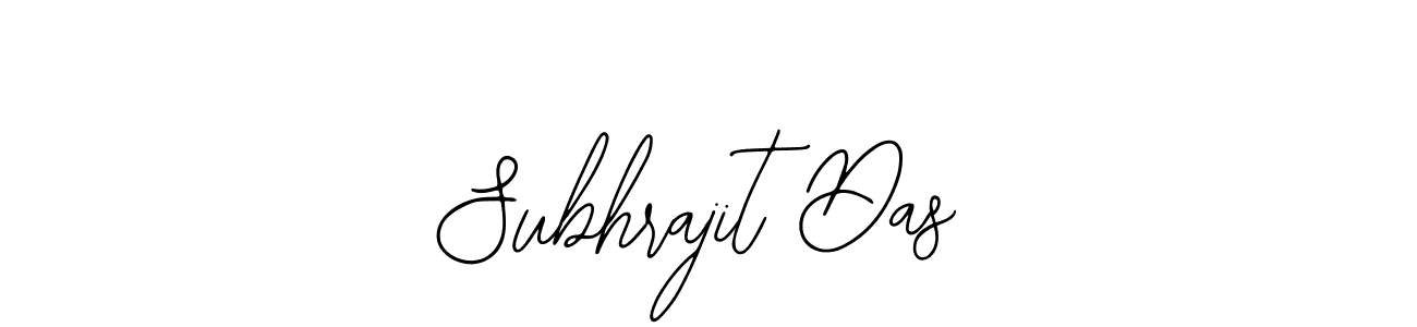 How to make Subhrajit Das name signature. Use Bearetta-2O07w style for creating short signs online. This is the latest handwritten sign. Subhrajit Das signature style 12 images and pictures png