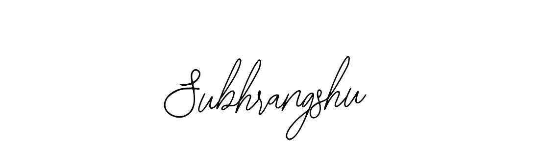 The best way (Bearetta-2O07w) to make a short signature is to pick only two or three words in your name. The name Subhrangshu include a total of six letters. For converting this name. Subhrangshu signature style 12 images and pictures png