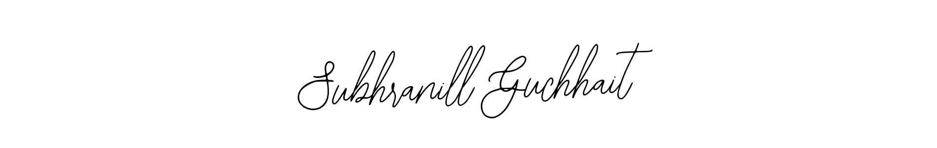 Make a short Subhranill Guchhait signature style. Manage your documents anywhere anytime using Bearetta-2O07w. Create and add eSignatures, submit forms, share and send files easily. Subhranill Guchhait signature style 12 images and pictures png