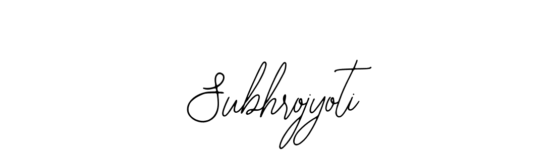 How to Draw Subhrojyoti signature style? Bearetta-2O07w is a latest design signature styles for name Subhrojyoti. Subhrojyoti signature style 12 images and pictures png