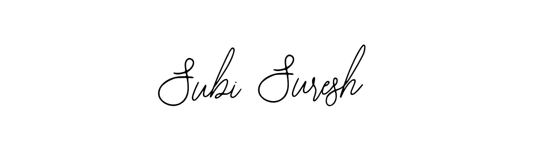 Similarly Bearetta-2O07w is the best handwritten signature design. Signature creator online .You can use it as an online autograph creator for name Subi Suresh. Subi Suresh signature style 12 images and pictures png