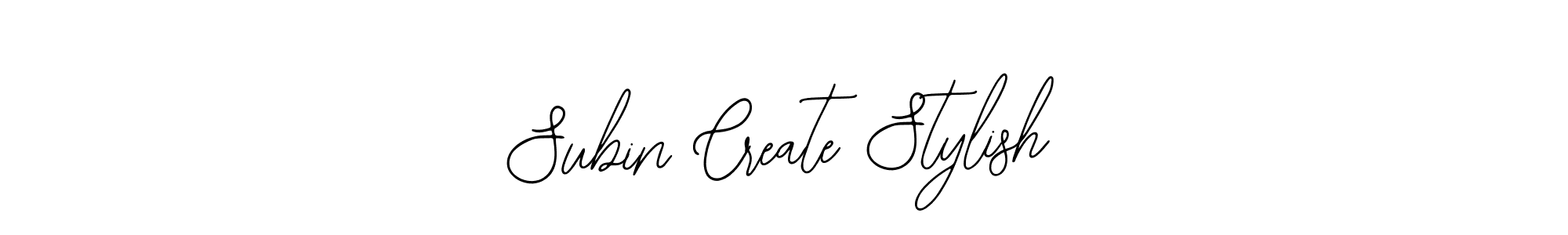 Bearetta-2O07w is a professional signature style that is perfect for those who want to add a touch of class to their signature. It is also a great choice for those who want to make their signature more unique. Get Subin Create Stylish name to fancy signature for free. Subin Create Stylish signature style 12 images and pictures png