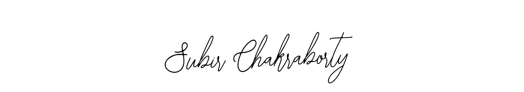 The best way (Bearetta-2O07w) to make a short signature is to pick only two or three words in your name. The name Subir Chakraborty include a total of six letters. For converting this name. Subir Chakraborty signature style 12 images and pictures png