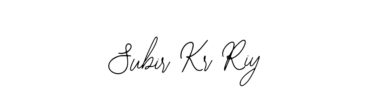 Make a beautiful signature design for name Subir Kr Riy. Use this online signature maker to create a handwritten signature for free. Subir Kr Riy signature style 12 images and pictures png