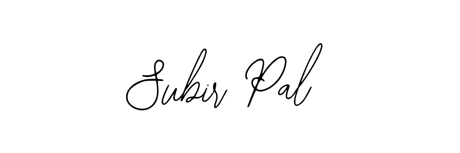 Subir Pal stylish signature style. Best Handwritten Sign (Bearetta-2O07w) for my name. Handwritten Signature Collection Ideas for my name Subir Pal. Subir Pal signature style 12 images and pictures png