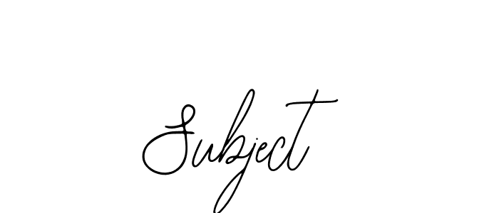 You can use this online signature creator to create a handwritten signature for the name Subject. This is the best online autograph maker. Subject signature style 12 images and pictures png