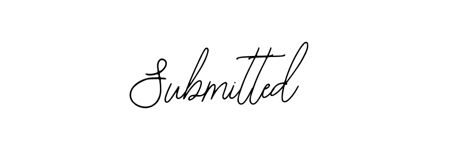 if you are searching for the best signature style for your name Submitted. so please give up your signature search. here we have designed multiple signature styles  using Bearetta-2O07w. Submitted signature style 12 images and pictures png