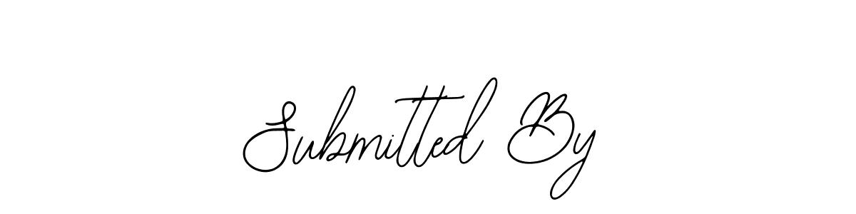 You should practise on your own different ways (Bearetta-2O07w) to write your name (Submitted By) in signature. don't let someone else do it for you. Submitted By signature style 12 images and pictures png