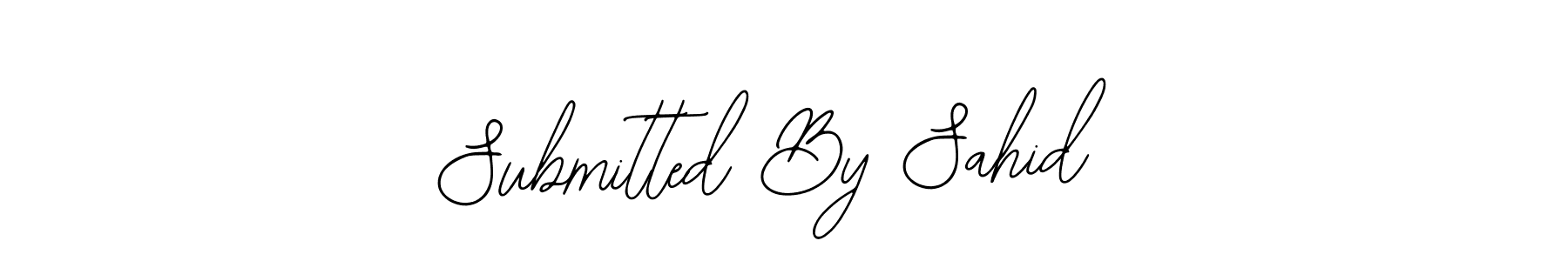 This is the best signature style for the Submitted By Sahid name. Also you like these signature font (Bearetta-2O07w). Mix name signature. Submitted By Sahid signature style 12 images and pictures png