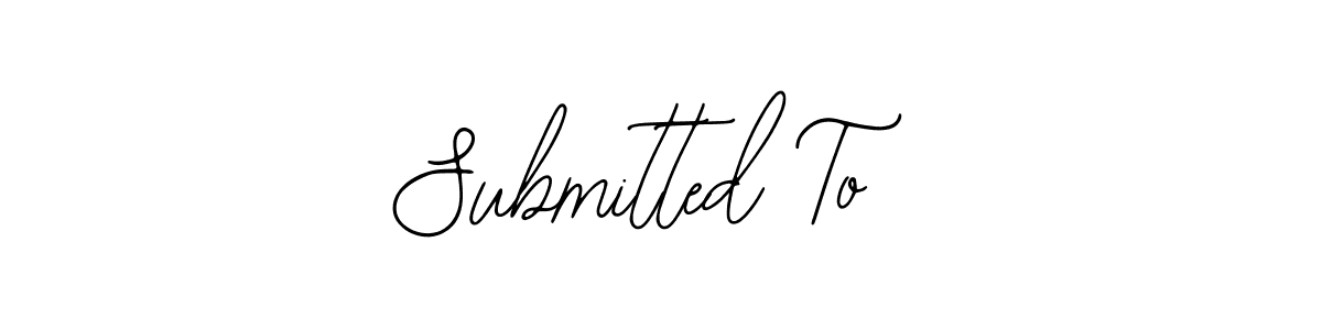 Make a beautiful signature design for name Submitted To. Use this online signature maker to create a handwritten signature for free. Submitted To signature style 12 images and pictures png