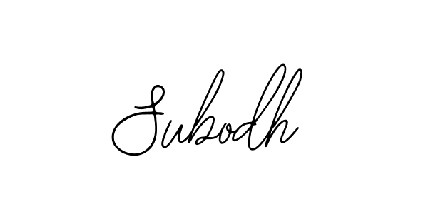 How to make Subodh signature? Bearetta-2O07w is a professional autograph style. Create handwritten signature for Subodh name. Subodh signature style 12 images and pictures png