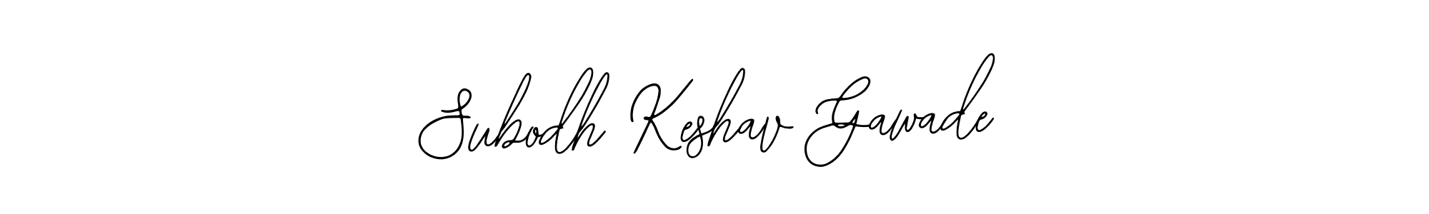 How to make Subodh Keshav Gawade signature? Bearetta-2O07w is a professional autograph style. Create handwritten signature for Subodh Keshav Gawade name. Subodh Keshav Gawade signature style 12 images and pictures png