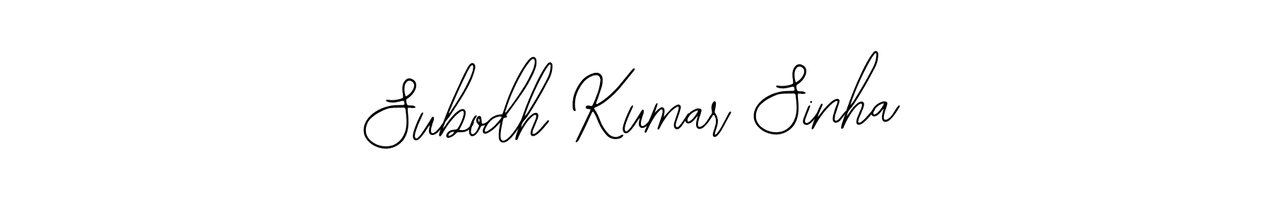 Also You can easily find your signature by using the search form. We will create Subodh Kumar Sinha name handwritten signature images for you free of cost using Bearetta-2O07w sign style. Subodh Kumar Sinha signature style 12 images and pictures png