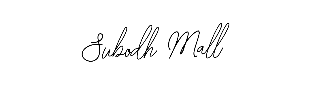 How to make Subodh Mall signature? Bearetta-2O07w is a professional autograph style. Create handwritten signature for Subodh Mall name. Subodh Mall signature style 12 images and pictures png