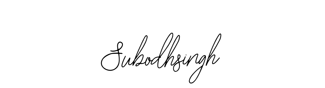 Also You can easily find your signature by using the search form. We will create Subodhsingh name handwritten signature images for you free of cost using Bearetta-2O07w sign style. Subodhsingh signature style 12 images and pictures png