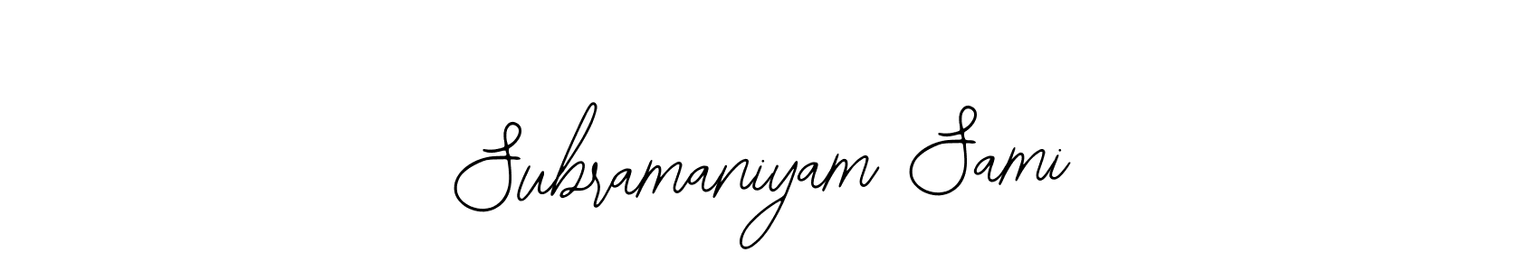 You can use this online signature creator to create a handwritten signature for the name Subramaniyam Sami. This is the best online autograph maker. Subramaniyam Sami signature style 12 images and pictures png
