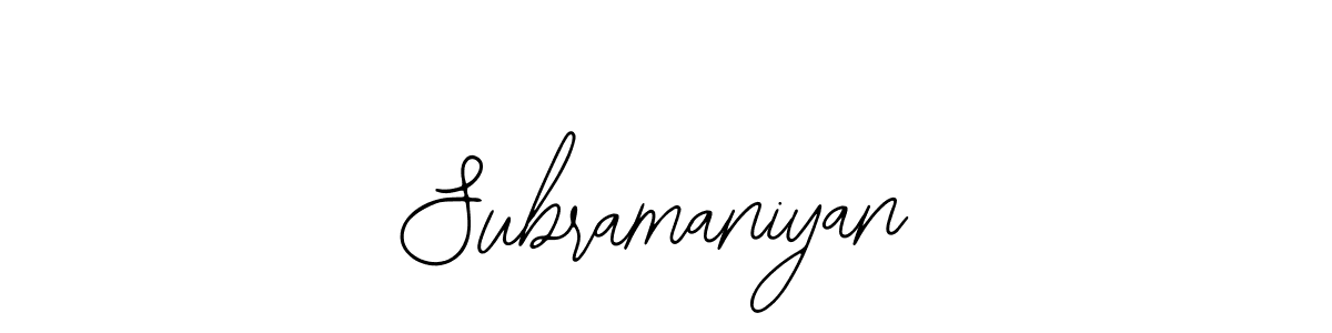 Also You can easily find your signature by using the search form. We will create Subramaniyan name handwritten signature images for you free of cost using Bearetta-2O07w sign style. Subramaniyan signature style 12 images and pictures png