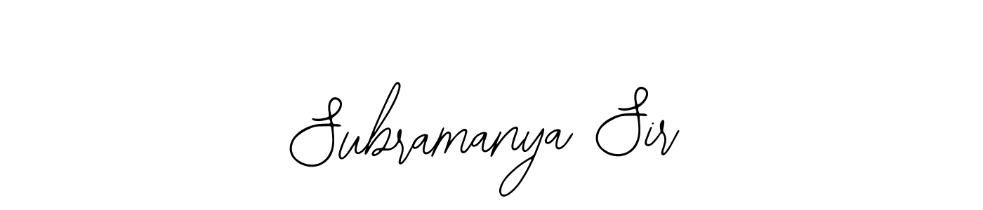 You can use this online signature creator to create a handwritten signature for the name Subramanya Sir. This is the best online autograph maker. Subramanya Sir signature style 12 images and pictures png