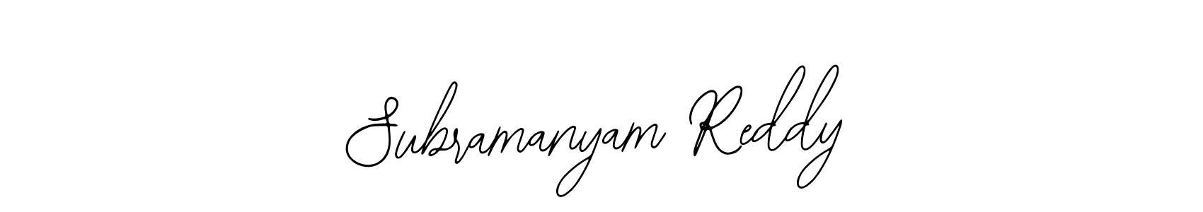 Make a short Subramanyam Reddy signature style. Manage your documents anywhere anytime using Bearetta-2O07w. Create and add eSignatures, submit forms, share and send files easily. Subramanyam Reddy signature style 12 images and pictures png