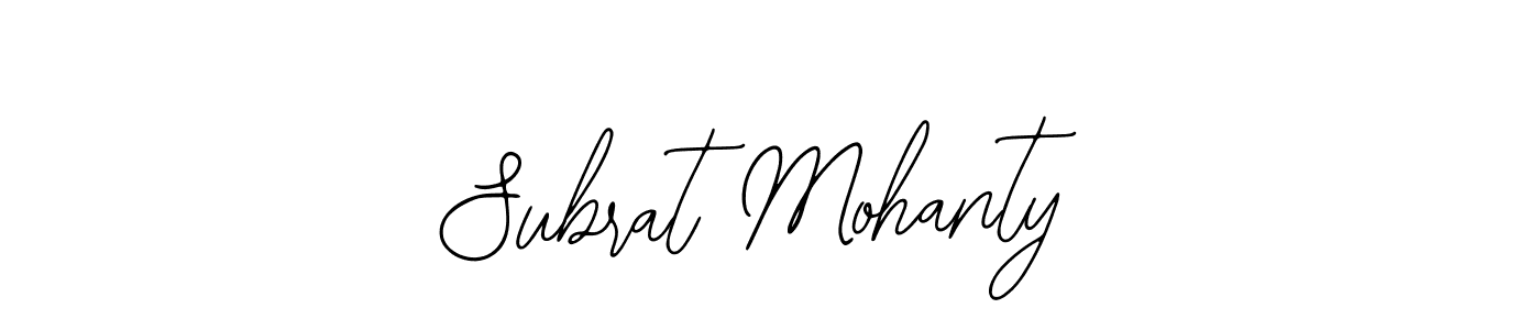 How to make Subrat Mohanty signature? Bearetta-2O07w is a professional autograph style. Create handwritten signature for Subrat Mohanty name. Subrat Mohanty signature style 12 images and pictures png