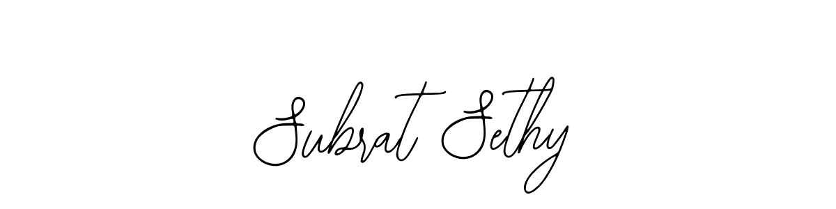 Make a beautiful signature design for name Subrat Sethy. With this signature (Bearetta-2O07w) style, you can create a handwritten signature for free. Subrat Sethy signature style 12 images and pictures png