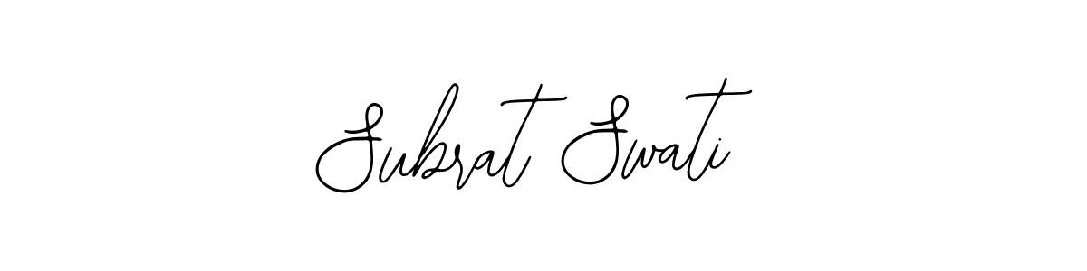 Make a short Subrat Swati signature style. Manage your documents anywhere anytime using Bearetta-2O07w. Create and add eSignatures, submit forms, share and send files easily. Subrat Swati signature style 12 images and pictures png