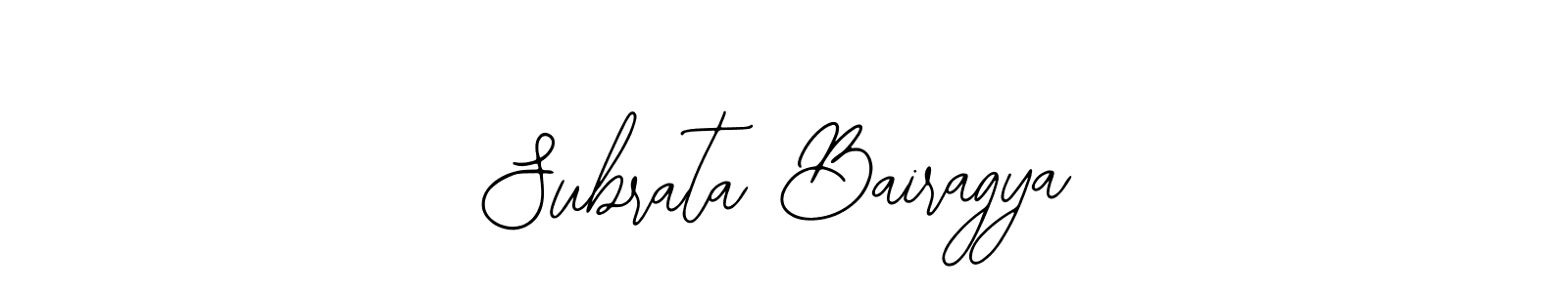 Also You can easily find your signature by using the search form. We will create Subrata Bairagya name handwritten signature images for you free of cost using Bearetta-2O07w sign style. Subrata Bairagya signature style 12 images and pictures png