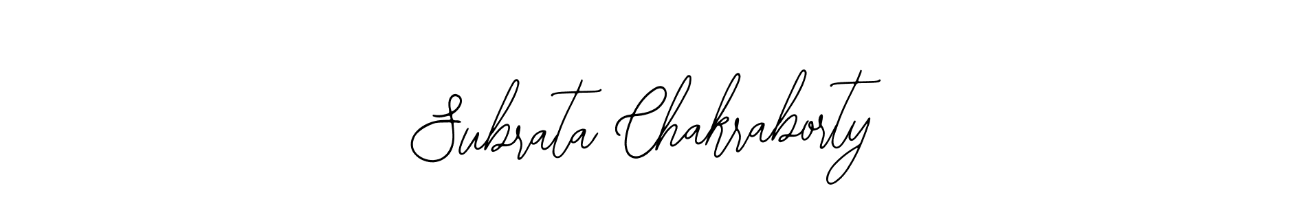 Use a signature maker to create a handwritten signature online. With this signature software, you can design (Bearetta-2O07w) your own signature for name Subrata Chakraborty. Subrata Chakraborty signature style 12 images and pictures png