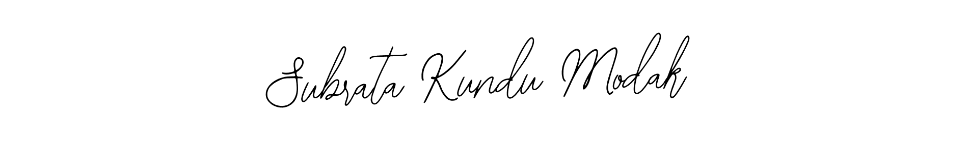 It looks lik you need a new signature style for name Subrata Kundu Modak. Design unique handwritten (Bearetta-2O07w) signature with our free signature maker in just a few clicks. Subrata Kundu Modak signature style 12 images and pictures png