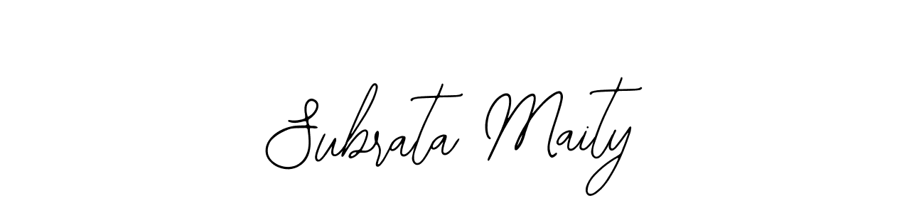 This is the best signature style for the Subrata Maity name. Also you like these signature font (Bearetta-2O07w). Mix name signature. Subrata Maity signature style 12 images and pictures png