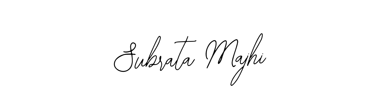 Bearetta-2O07w is a professional signature style that is perfect for those who want to add a touch of class to their signature. It is also a great choice for those who want to make their signature more unique. Get Subrata Majhi name to fancy signature for free. Subrata Majhi signature style 12 images and pictures png