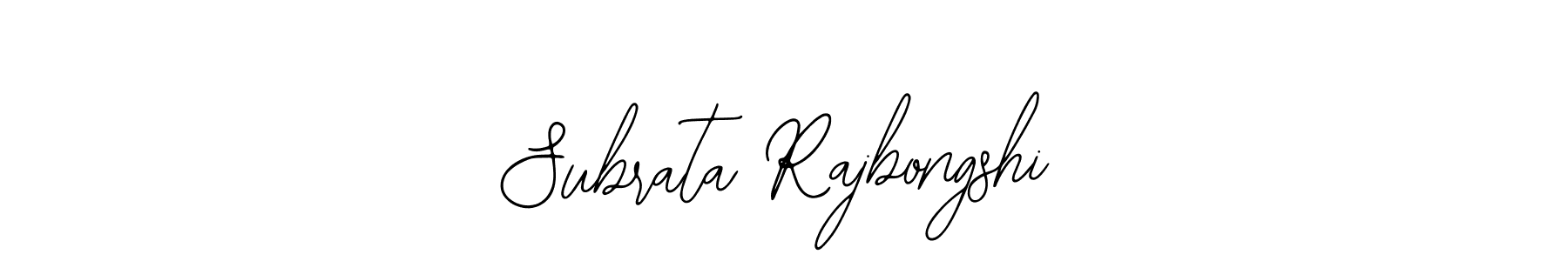 The best way (Bearetta-2O07w) to make a short signature is to pick only two or three words in your name. The name Subrata Rajbongshi include a total of six letters. For converting this name. Subrata Rajbongshi signature style 12 images and pictures png