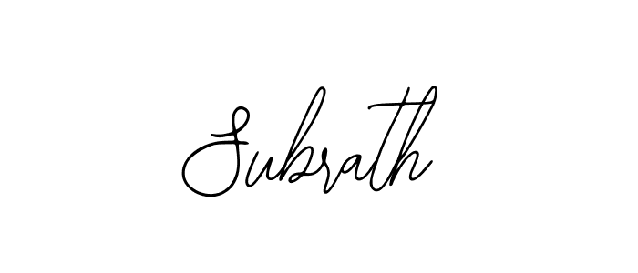 See photos of Subrath official signature by Spectra . Check more albums & portfolios. Read reviews & check more about Bearetta-2O07w font. Subrath signature style 12 images and pictures png