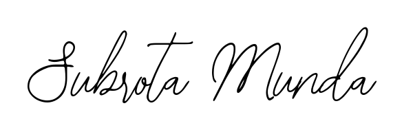 Designed for modern professionals: Subrota Munda name signature crafted with Bearetta-2O07w script. Ready for digital PDF workflows. Subrota Munda signature style 12 images and pictures png