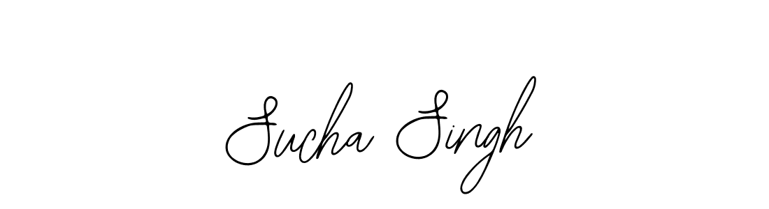 if you are searching for the best signature style for your name Sucha Singh. so please give up your signature search. here we have designed multiple signature styles  using Bearetta-2O07w. Sucha Singh signature style 12 images and pictures png