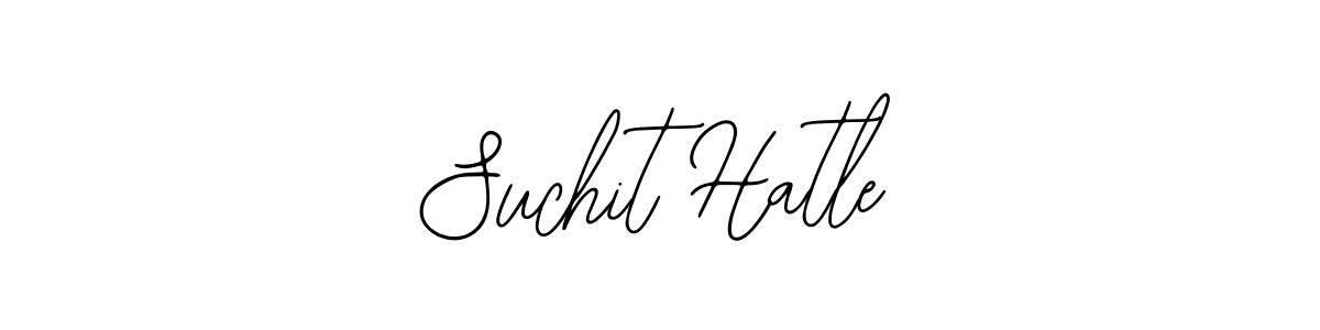 Create a beautiful signature design for name Suchit Hatle. With this signature (Bearetta-2O07w) fonts, you can make a handwritten signature for free. Suchit Hatle signature style 12 images and pictures png