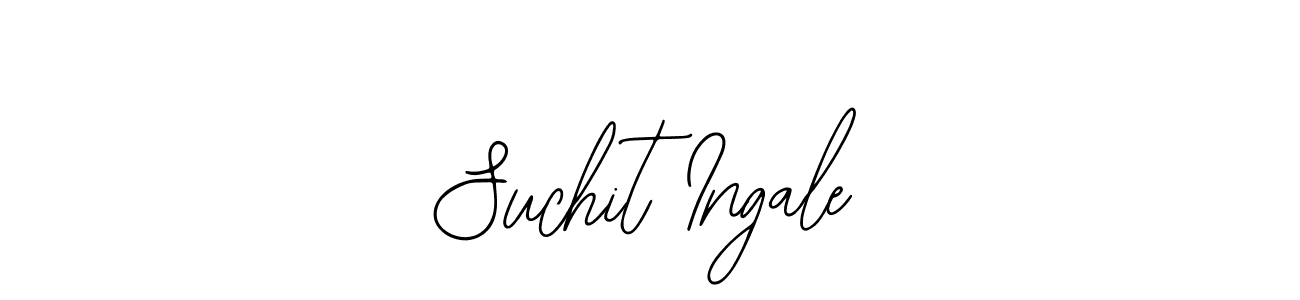You can use this online signature creator to create a handwritten signature for the name Suchit Ingale. This is the best online autograph maker. Suchit Ingale signature style 12 images and pictures png